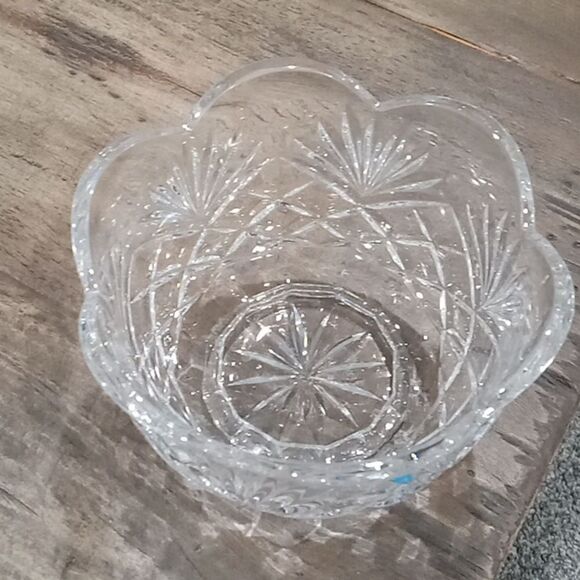 Noritake Crystal Hampton Hall Collection 6" footed potpourri bowl  908/788 - Picture 5 of 6